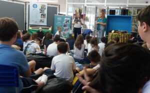 Roda de Leitura no Colégio Marista em Chapecó/SC