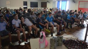 Eco Cooperação na E.E.B. Luiza Santin de Chapecó