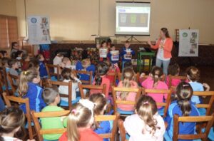 Ação de educação ambiental em União do Oeste/SC