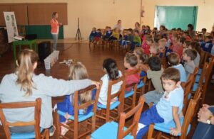 Ação de educação ambiental em União do Oeste/SC