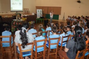 Ação de educação ambiental em União do Oeste/SC