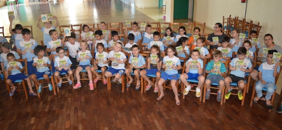 Ação de educação ambiental em União do Oeste/SC