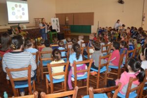 Programa Roda de Leitura no município de União do Oeste/SC