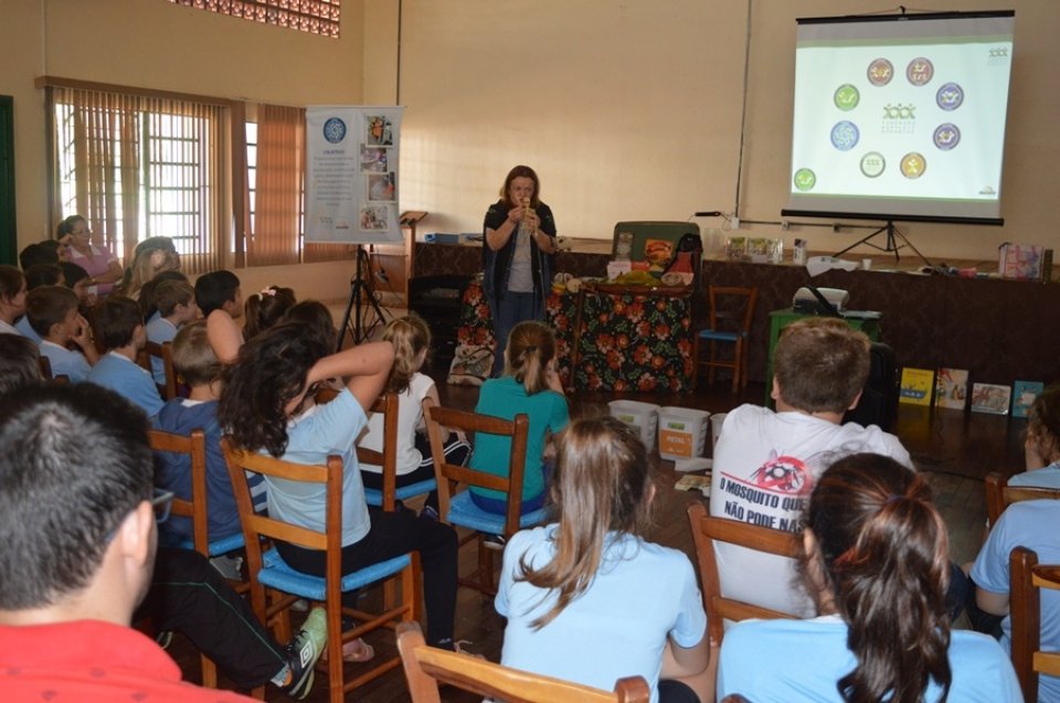 Programa Roda de Leitura no município de União do Oeste/SC