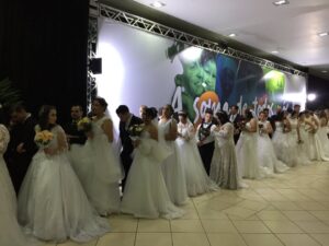 Sessenta e seis casais dizem “sim” no Casamento Cooperado da Fundação Aury Luiz Bodanese