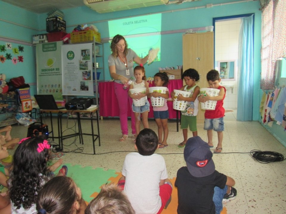 Programa Eco Cooperação realiza atividades em escolas de Novo Hamburgo e Sapucaia do Sul