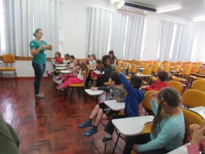 Educação ambiental atende escolas e instituição no Rio Grande do Sul
