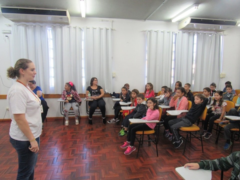 Educação ambiental atende escolas e instituição no Rio Grande do Sul