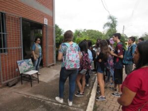 Educação ambiental atende escolas e instituição no Rio Grande do Sul