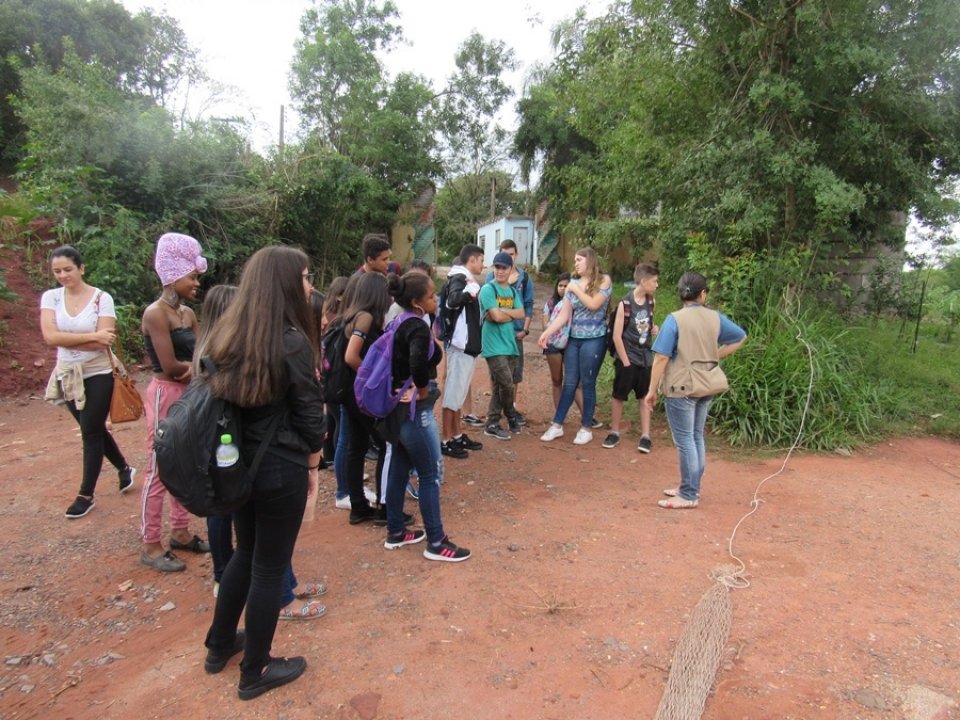 Educação ambiental atende escolas e instituição no Rio Grande do Sul