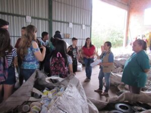 Educação ambiental atende escolas e instituição no Rio Grande do Sul