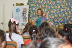 Roda de Leitura realiza atividade na escola Augusto Colatto em Xanxerê/SC