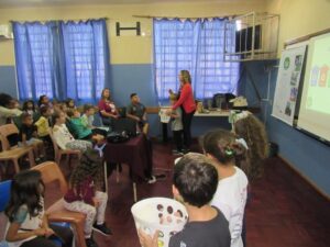 Alunos da EMEF Alfredo Juliano visitam aterro sanitário em Sapucaia do Sul/RS
