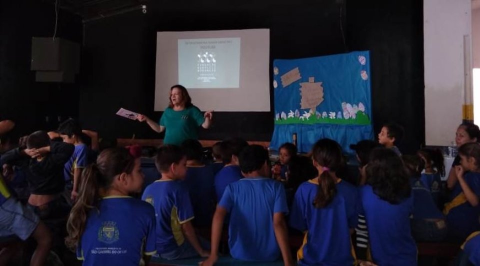 Roda de Leitura desenvolve atividades em São Gabriel do Oeste/MS