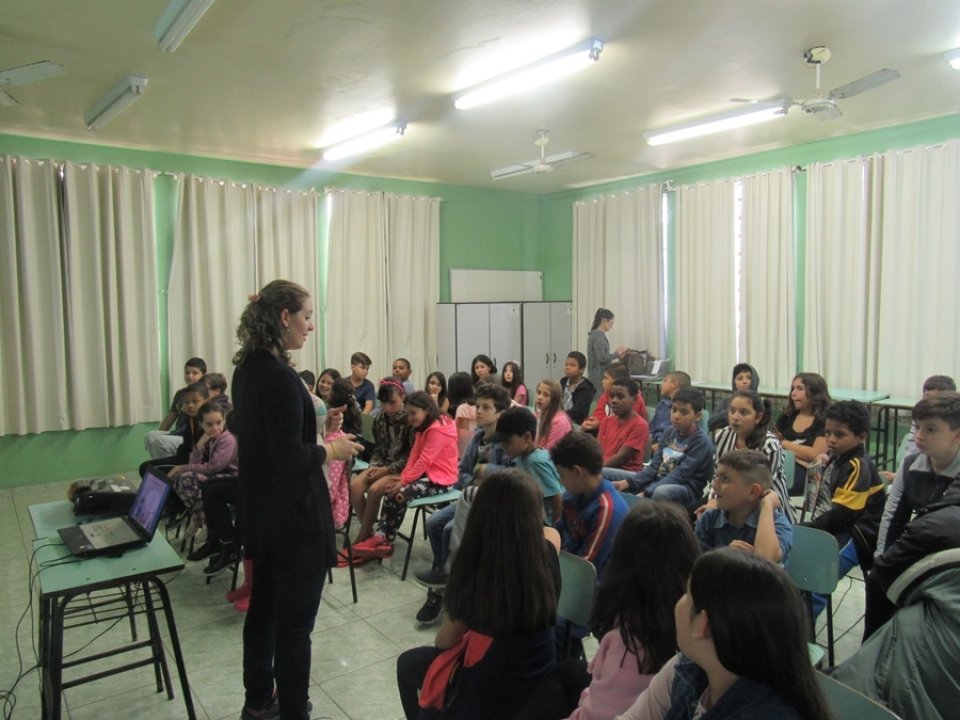 Eco Cooperação atende escolas em Sapucaia do Sul/RS