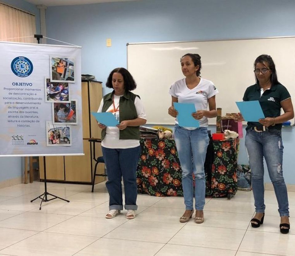 Programa Roda de Leitura promove curso de Contação de História em São Gabriel do Oeste/MS