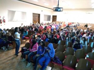 Cinema da Prevenção é realizado na Escola Mater Dolorum de Capinzal/SC