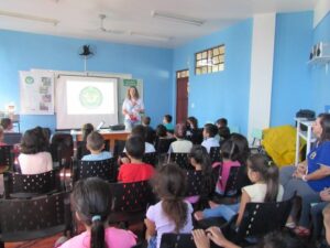 Educação ambiental na EMEB Alberto Santos Dumont em Sapucaia do Sul/RS