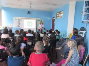 Educação ambiental na EMEB Alberto Santos Dumont em Sapucaia do Sul/RS