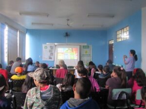 Educação ambiental na EMEB Alberto Santos Dumont em Sapucaia do Sul/RS