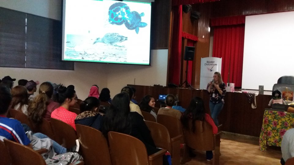 Alunos de Capinzal/SC recebem sensibilização sobre educação ambiental