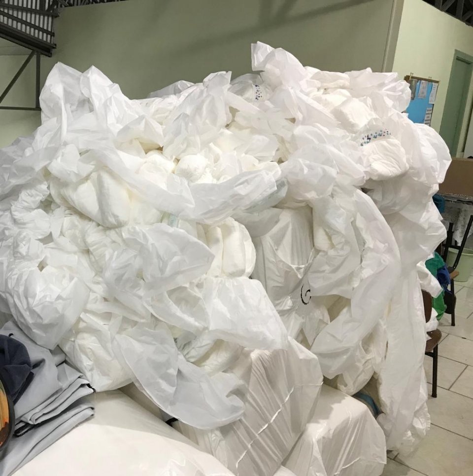 Voluntários realizam ação na APAE em Xaxim/SC