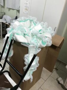 Voluntários realizam ação na APAE em Xaxim/SC