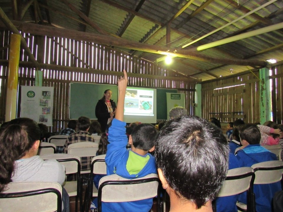 Escolas recebem sensibilização sobre educação ambiental no RS
