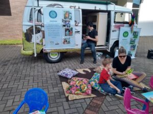 Eco Cooperação e Roda de Leitura realizam atividade no Residencial Real Class Ville em Chapecó/SC