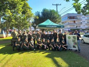 Multiplicadores do programa Eco Cooperação realizam ação em Cunha Porã/SC