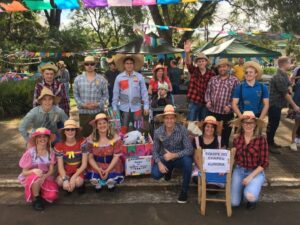 Voluntários de Cunha Porã participam de Gincana Junina da APAE