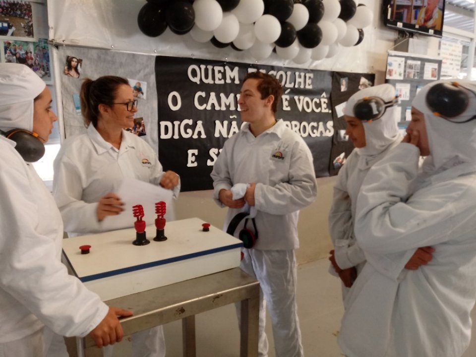 Multiplicadores do programa Vivendo Saúde realizam ação em unidade Aurora de Sarandi/RS