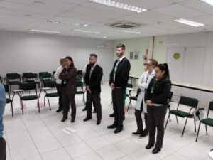 Atitude Agora promove atividade na UNIMED em Chapecó