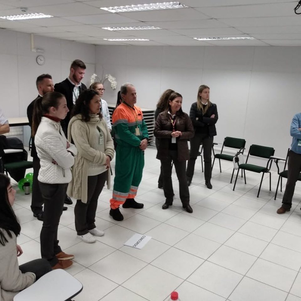 Atitude Agora promove atividade na UNIMED em Chapecó