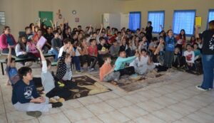 Roda de Leitura realiza ação na E.B.M. São Cristóvão e E.E.B. Druziana Sartori em Chapecó