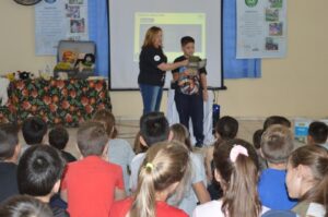 Roda de Leitura realiza ação na E.B.M. São Cristóvão e E.E.B. Druziana Sartori em Chapecó