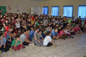 Roda de Leitura realiza ação na E.B.M. São Cristóvão e E.E.B. Druziana Sartori em Chapecó