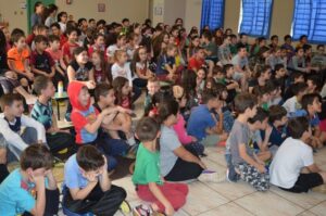 Roda de Leitura realiza ação na E.B.M. São Cristóvão e E.E.B. Druziana Sartori em Chapecó