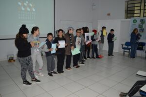 Roda de Leitura realiza ação na E.B.M. São Cristóvão e E.E.B. Druziana Sartori em Chapecó