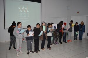Roda de Leitura realiza ação na E.B.M. São Cristóvão e E.E.B. Druziana Sartori em Chapecó