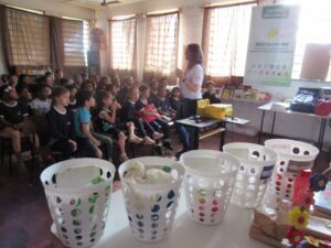 Eco Cooperação atende escolas e instituições sociais em Canoas