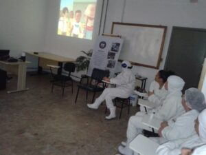 Multiplicadores do Vivendo Saúde organizam É Hora de Conversar em unidade de Erechim