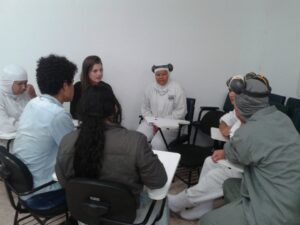 Multiplicadores do Vivendo Saúde organizam É Hora de Conversar em unidade de Erechim