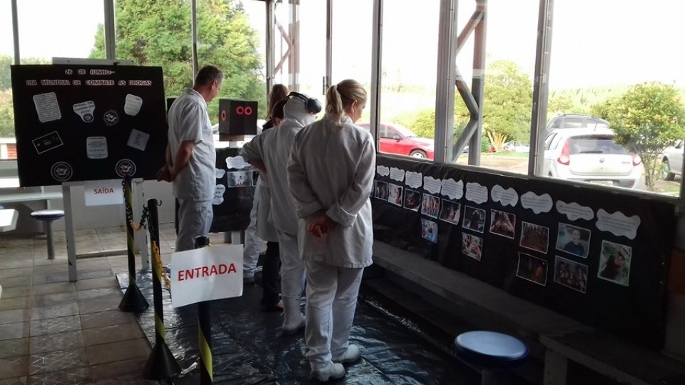 Vivendo Saúde realiza atividade em alusão ao Dia Internacional de Combate as Drogas