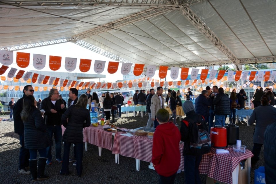 Cooperação e união marcam o Happy Day em Chapecó