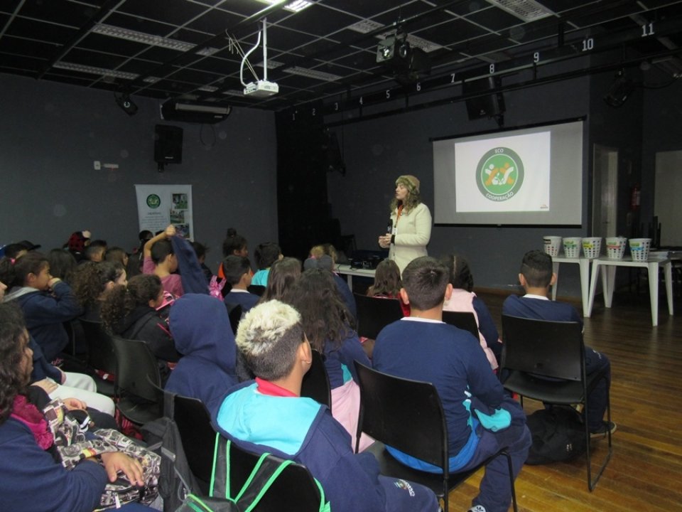 Eco Cooperação leva educação ambiental para mais de 770 estudantes no RS