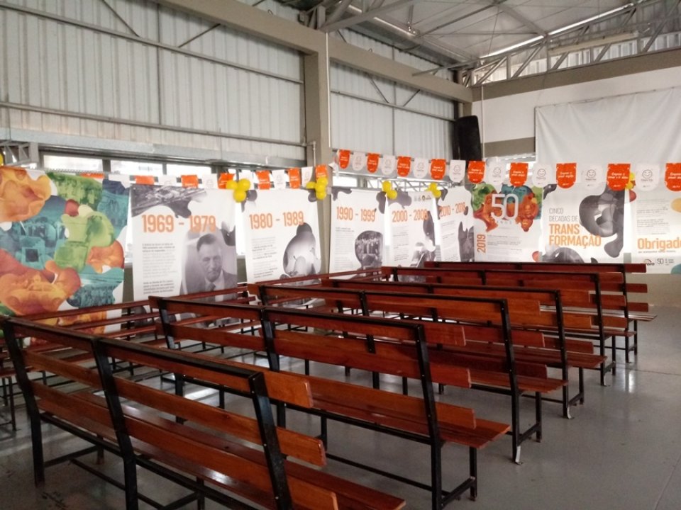 Unidade da Aurora em Sarandi recebe exposição do Centro de Memória