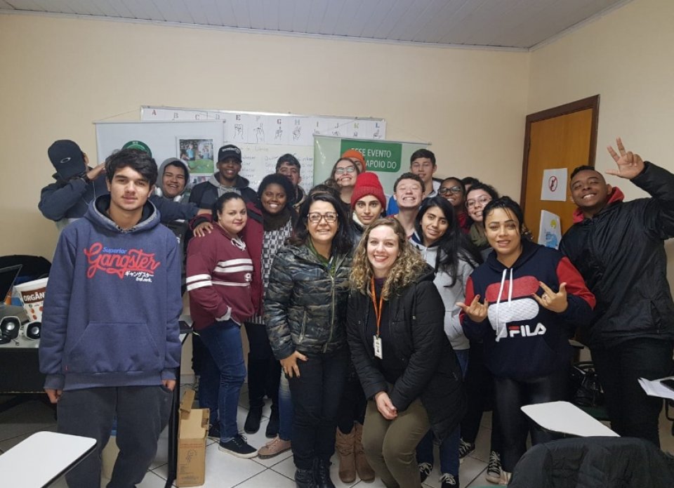 Eco Cooperação realiza ações em escolas e associações na região metropolitana de Porto Alegre