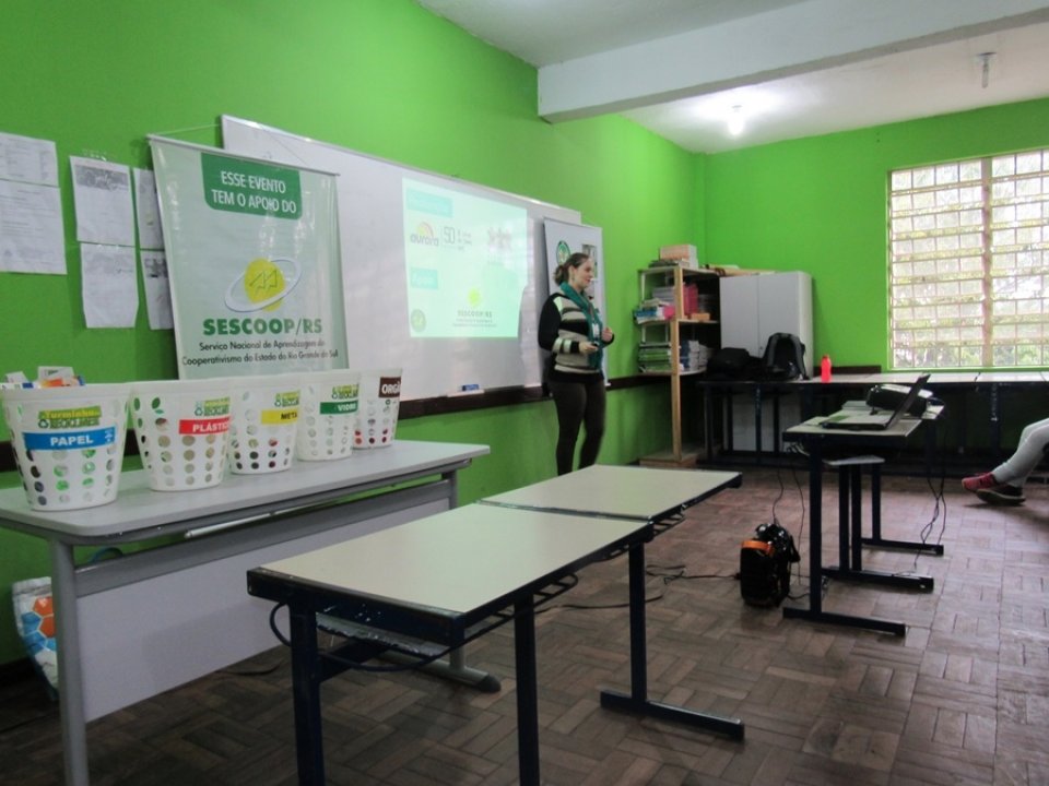 Eco Cooperação leva sensibilização para diversas instituições no Rio Grande do Sul