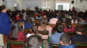 Roda de Leitura encanta alunos na E.E.F. Augusto Colatto em Xanxerê/SC